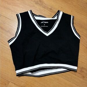 Black and White Women's Top